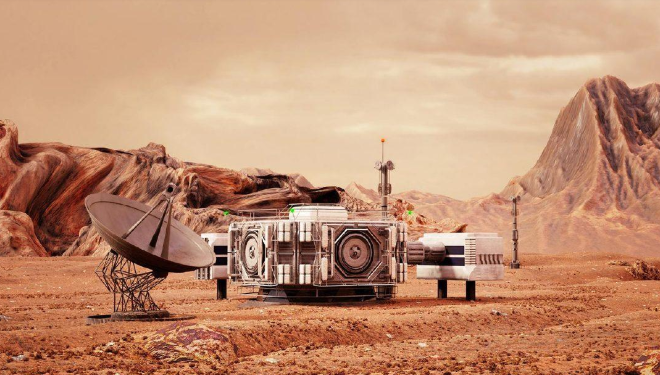 祝融号开始穿越复杂地形地带-1