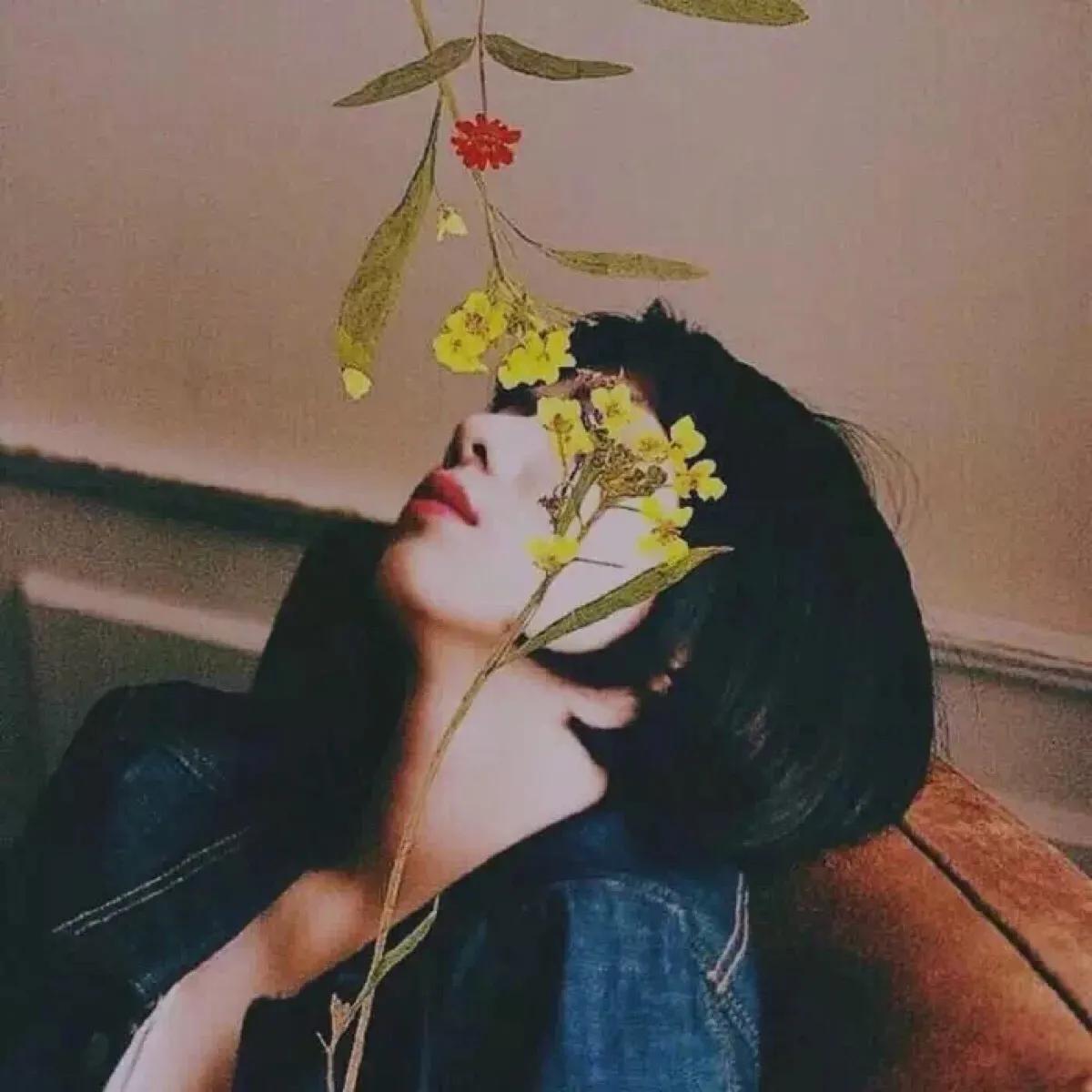 30一40岁女人微信头像（简简单单画面好唯美）-11