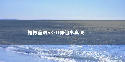 如何鉴别SK-II神仙水真假