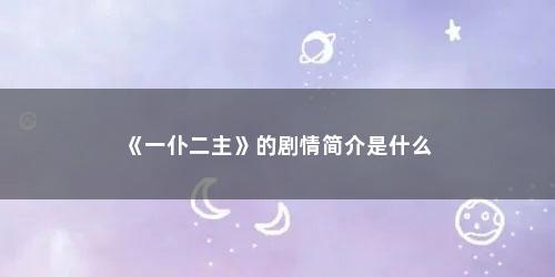 《一仆二主》的剧情简介是什么